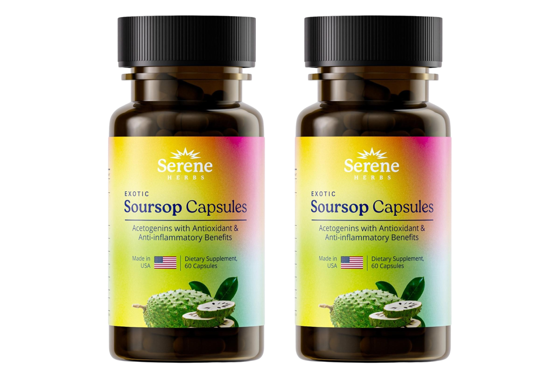 Soursop Capsules: Daily Holistic Blend