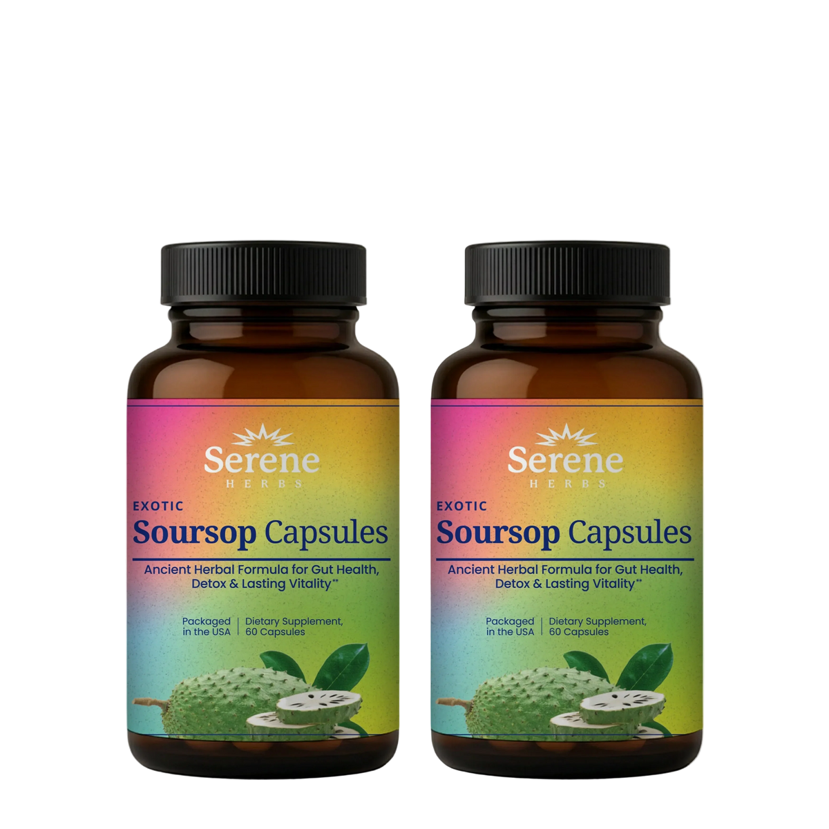 Soursop Capsules: Daily Holistic Blend